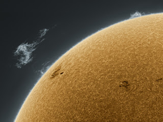 Amazing gas activity on the solar surface