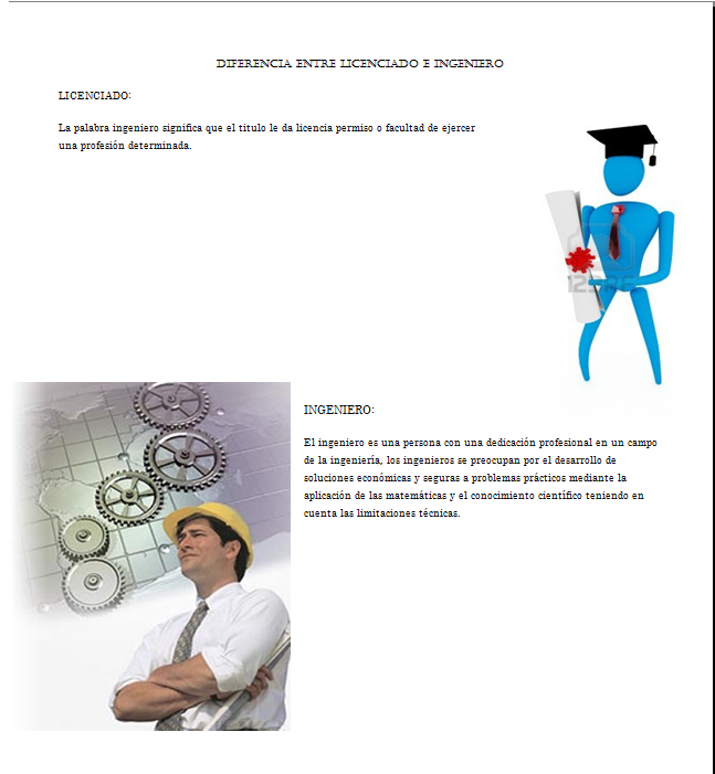 Diferencia Entre Ingeniero Técnico Y Grado class of sofware: DIFERENCIA ENTRE UN LICENCIADO E INGENIERO