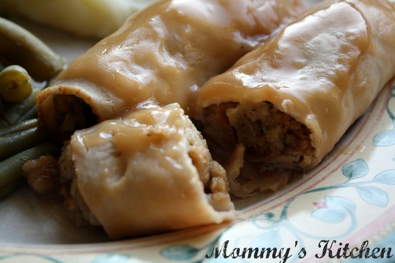 Mommy's Kitchen Recipes From my Texas Kitchen Turkey & Stuffing Roll Ups