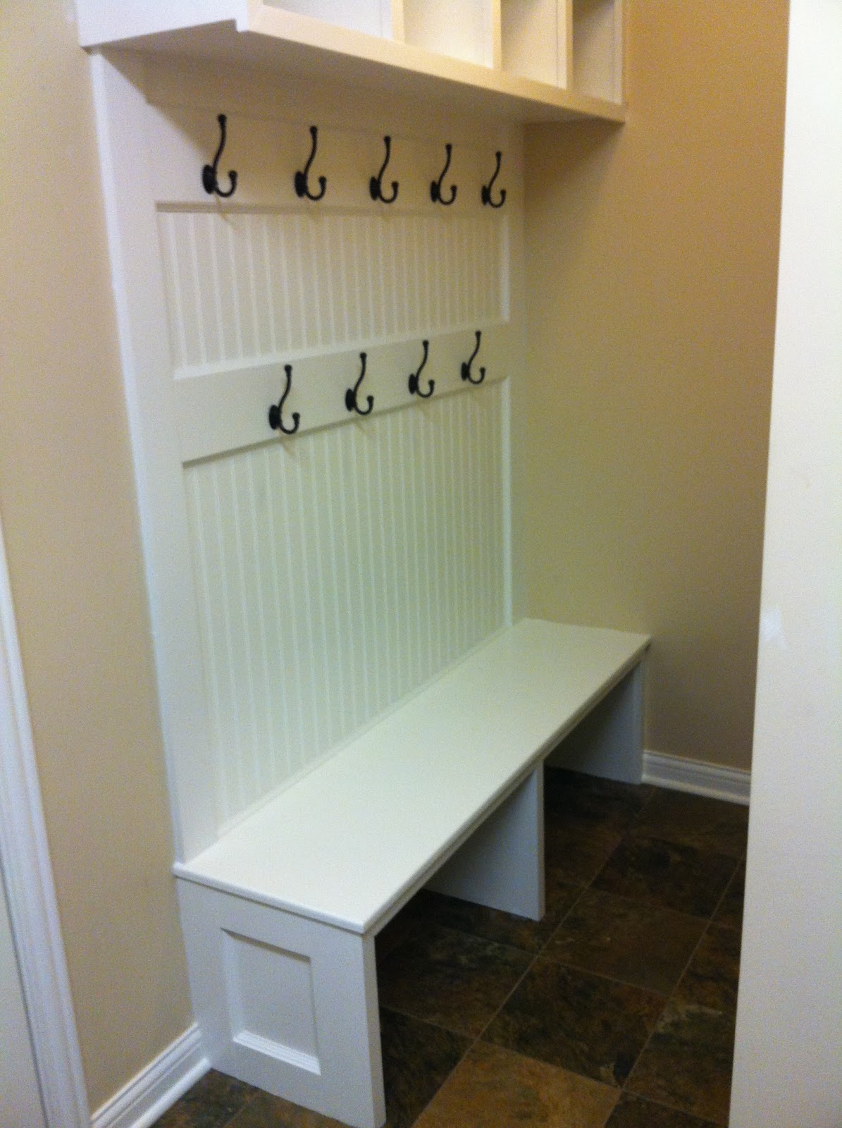 mudroom bench plans