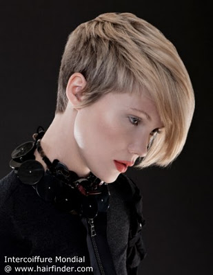 Moderne Frisuren mit kurzen geschichteten Stil in diesem 2013
