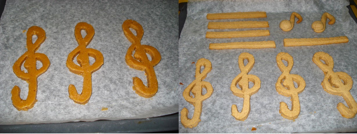 Galletas De Avellanas En Clave De Sol {concurso " Música Dulce"}
