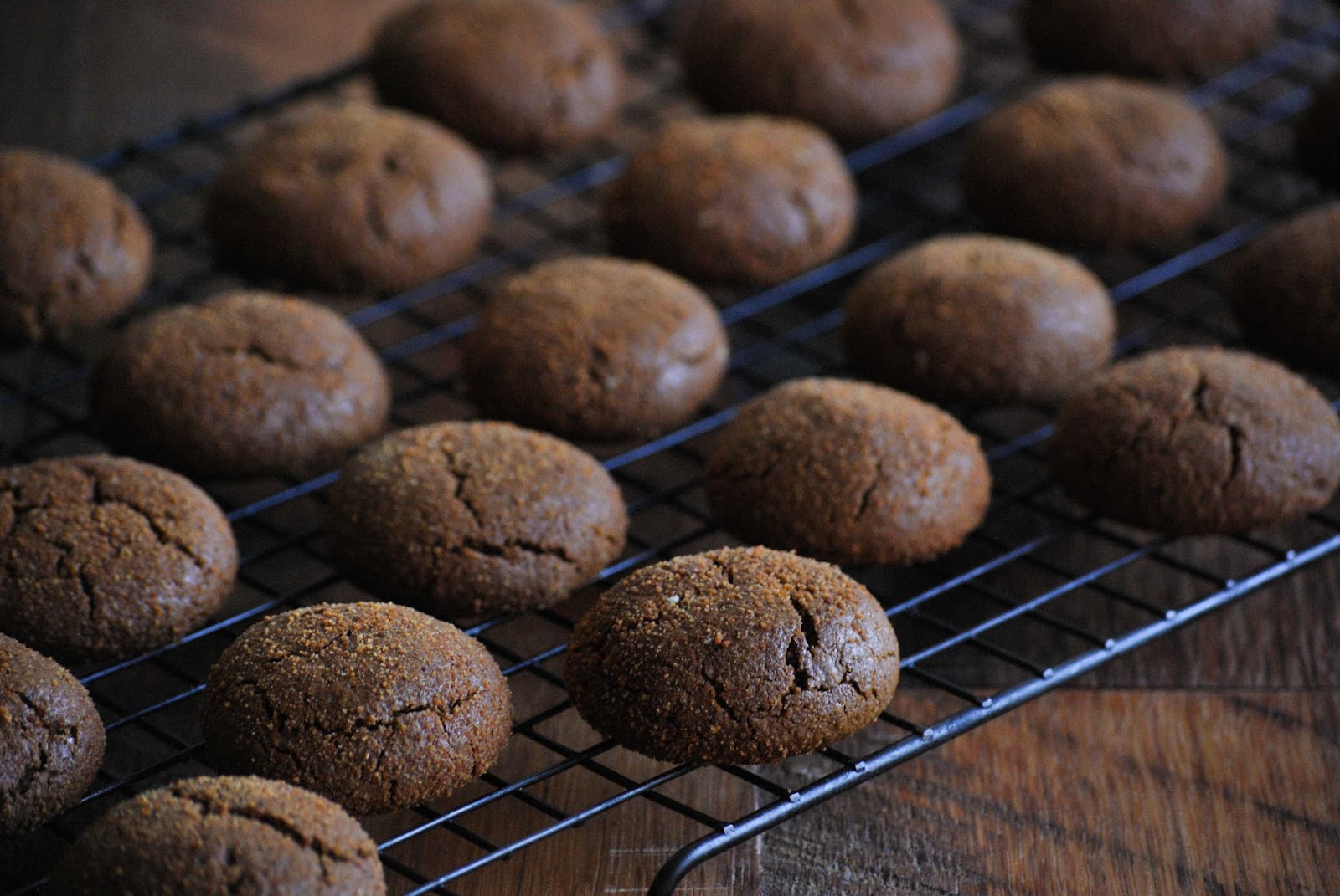 molasses ginger cookies (vegan + gf)