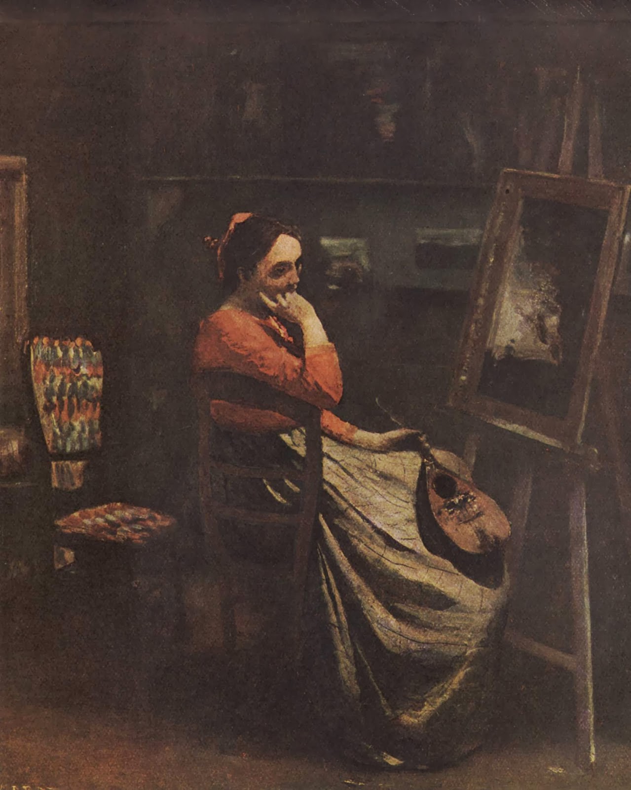 L'atelier de Corot, ca. 1865