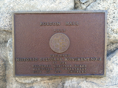 Historical Monument Marker for Bolton Hall (c) Maja Trochimczyk