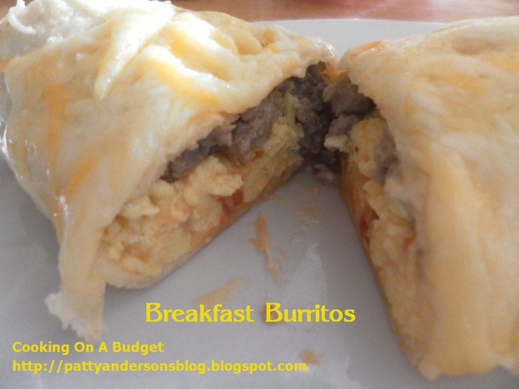 Cooking On A Budget Breakfast Burritos