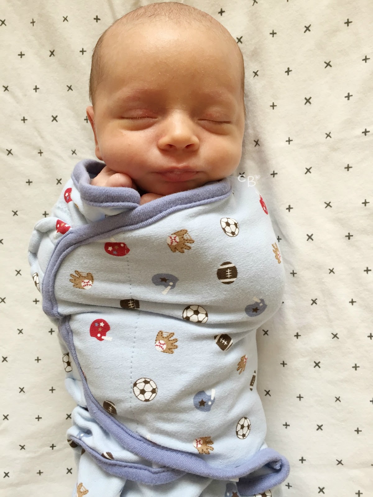 Eric and Courtney: baby burrito Summer Infant Swaddle Me
