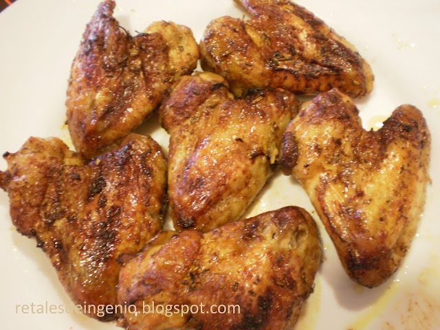 Alitas De Pollo Al Horno