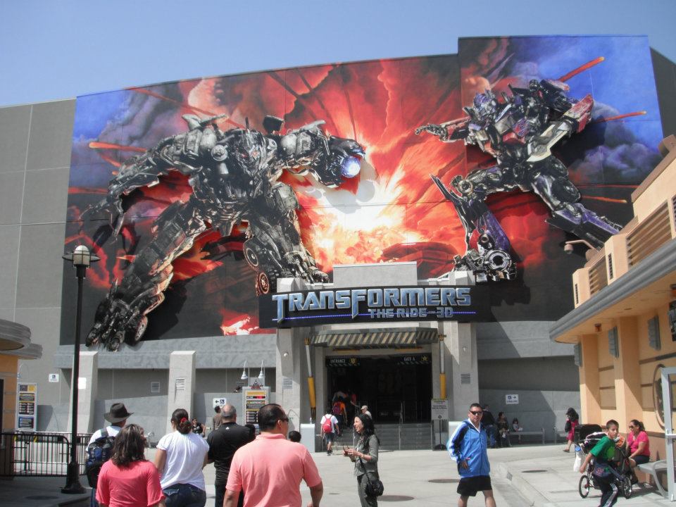 Universal Studios Transformers The Ride 3D Review sandwichjohnfilms