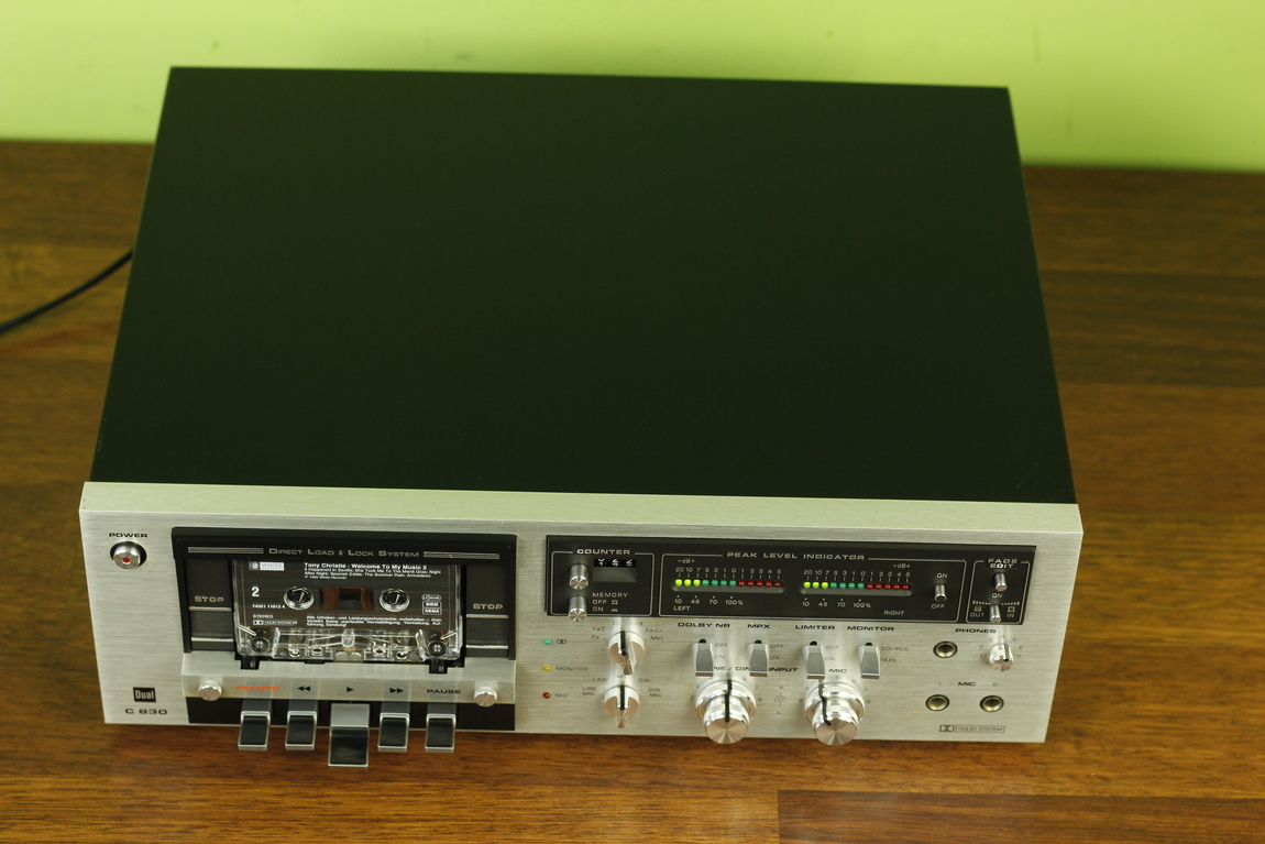 Dual C830 Stereo Cassette Deck AudioBaza