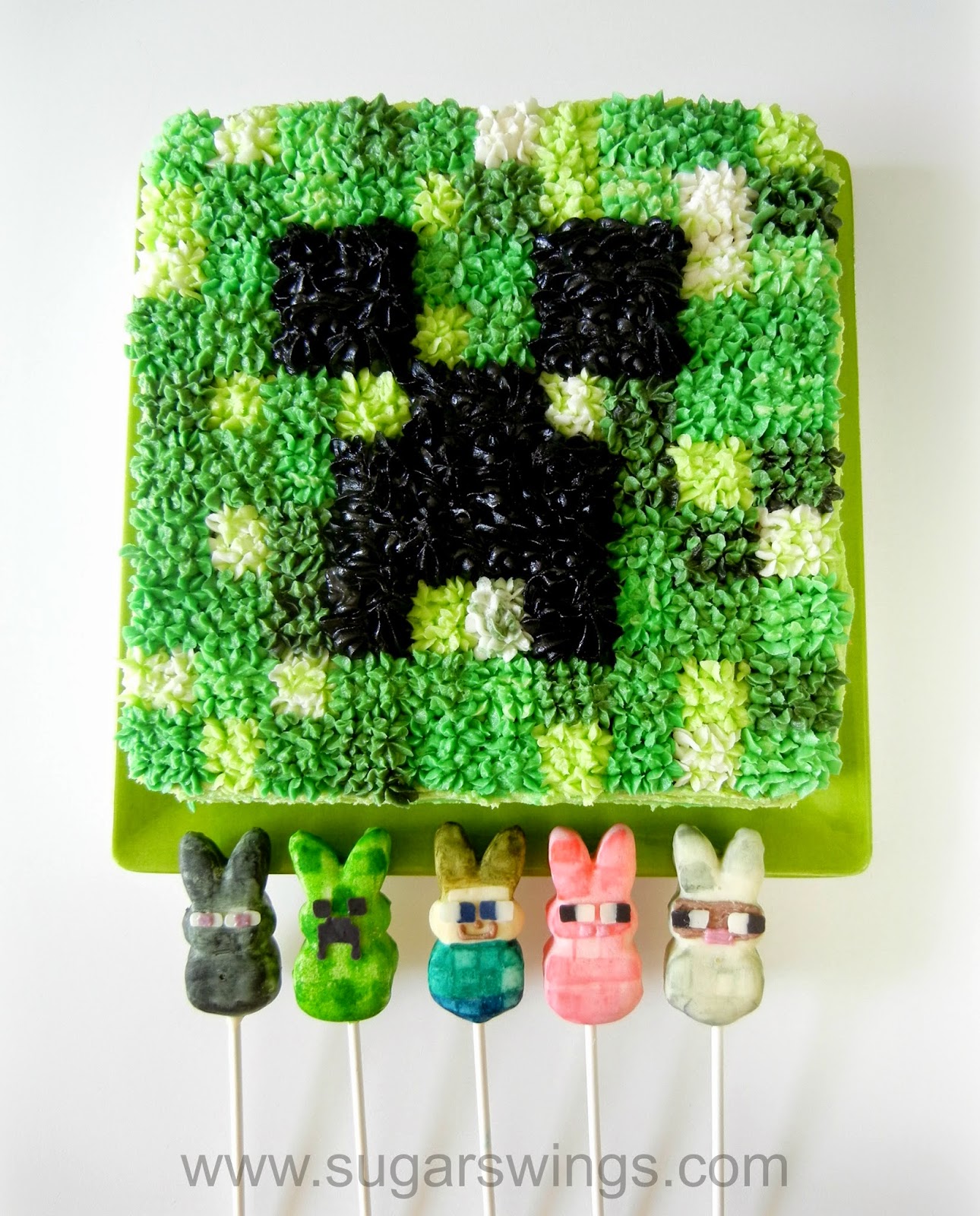 Rice Krispies Treats Minecraft Creeper Edition Original