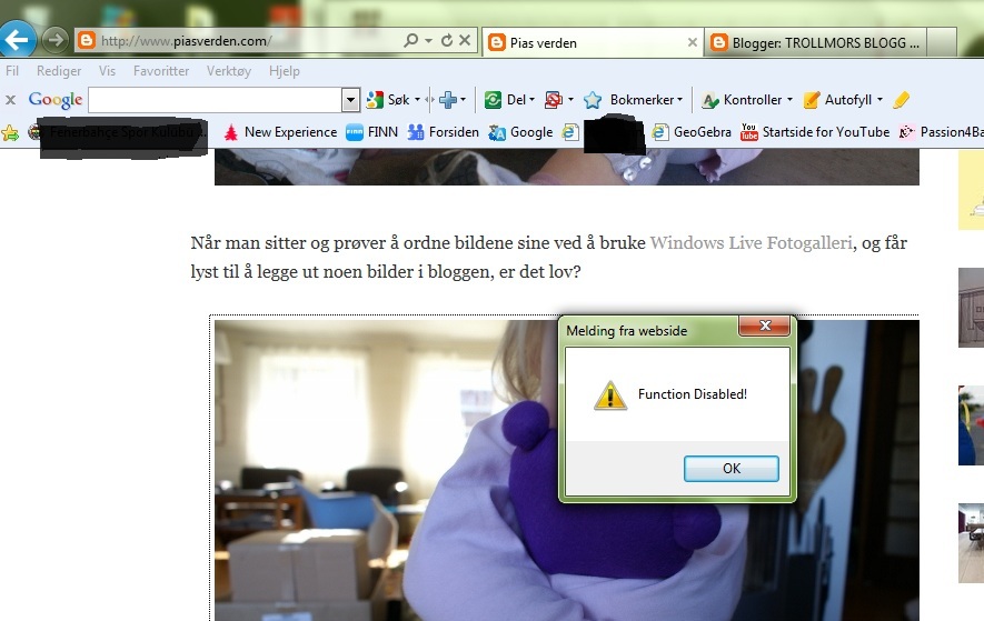 Trollmors blogg: mai 2011
