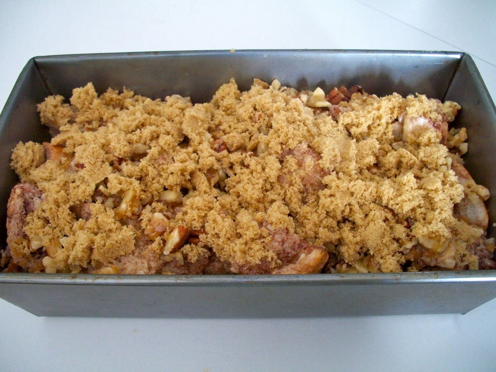 Brooke Bakes Cinnamon Nut Bread Pudding