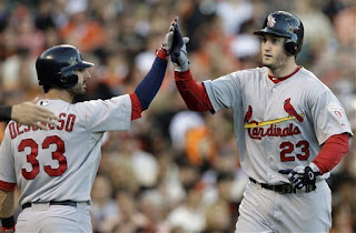 David Freese Cardinals, Giants, MLB, baseball, Carlos Beltran, David Freese