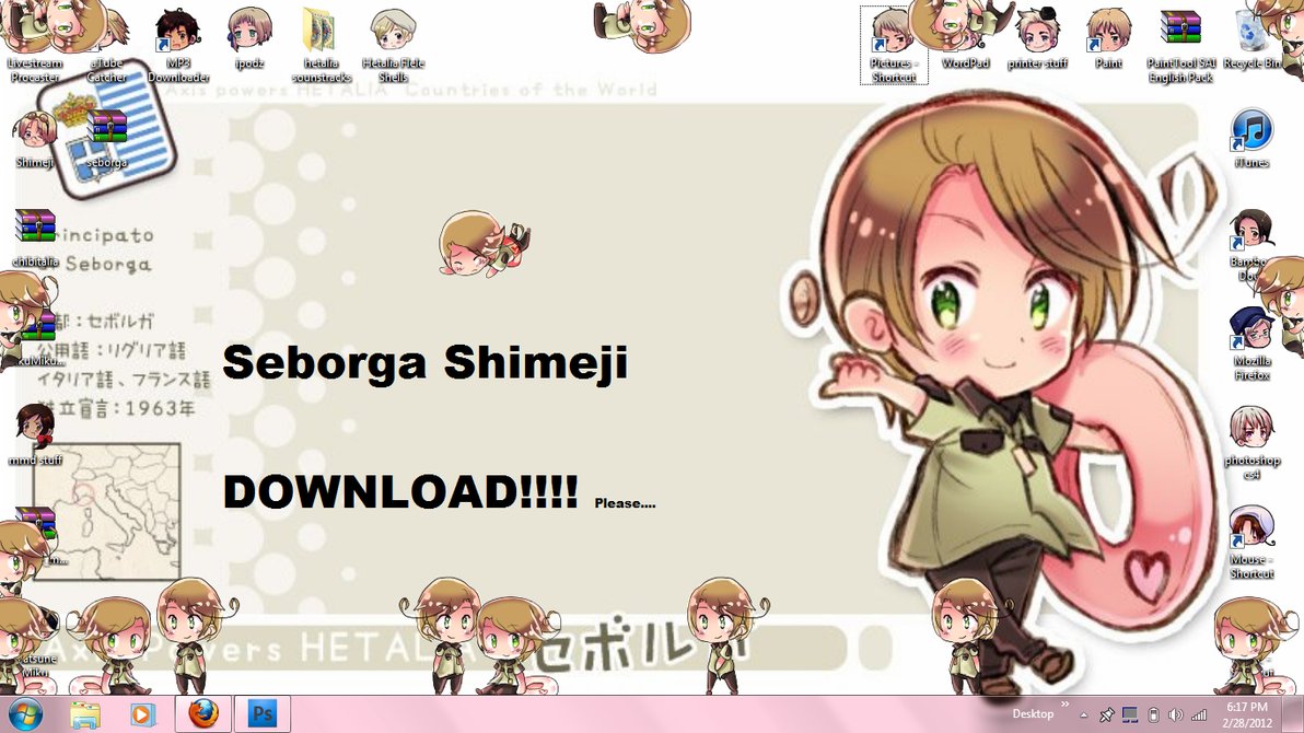 Shimejis para Download e Alguns Truques Reino Kawaii