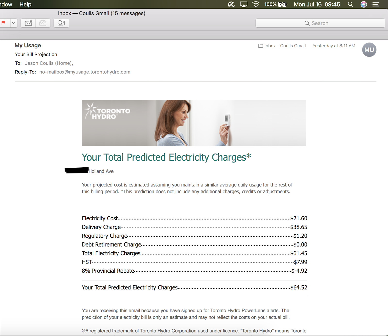 Coulls It Looks Like Toronto Hydro Is Breaching Confidentiality