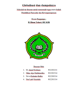 Blog Contoh Makalah Globalisasi Dan Dampaknya
