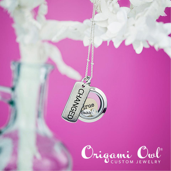 Changed + Faith + True Origami Owl Living Locket from StoriedCharms.com