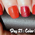 #Day 21# : Inspired by a COLOR