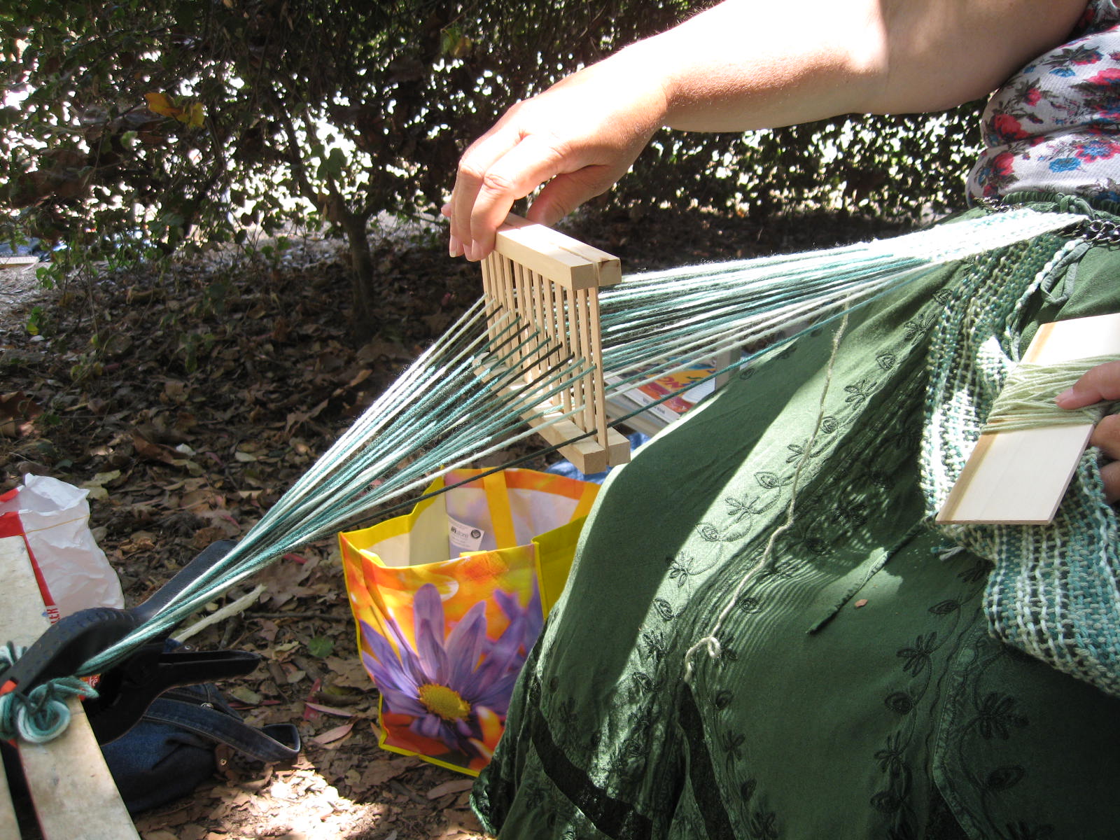 Everything I Ever Made Popsicle Stick Weaving Loom Projects