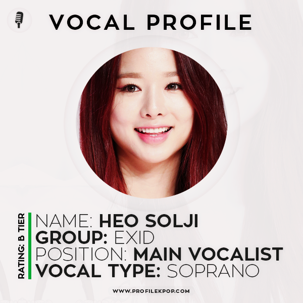solji exid vocal profile profile kpop vocal rap solji exid vocal profile profile kpop vocal rap