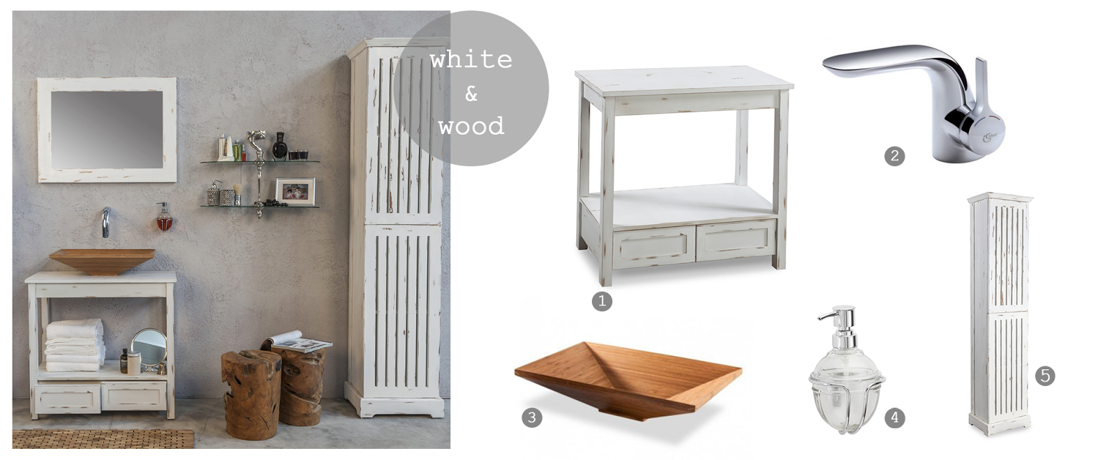 Myh: il bagno è in stile chic & raw