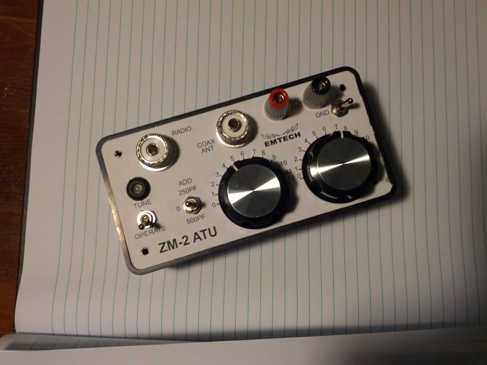 Vancouver Island DXer Emtech ZM2 Antenna Coupler