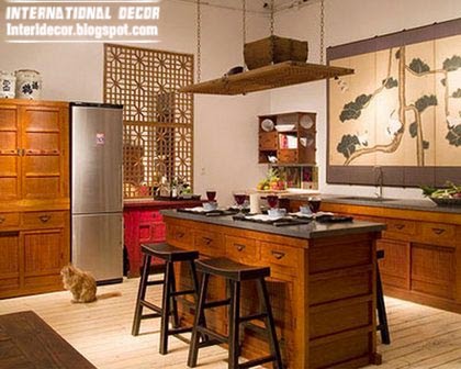 Japanese kitchen, cuisine, Japanese interior design