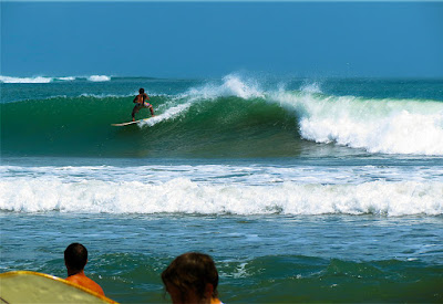Bali surfing at Legian Beach