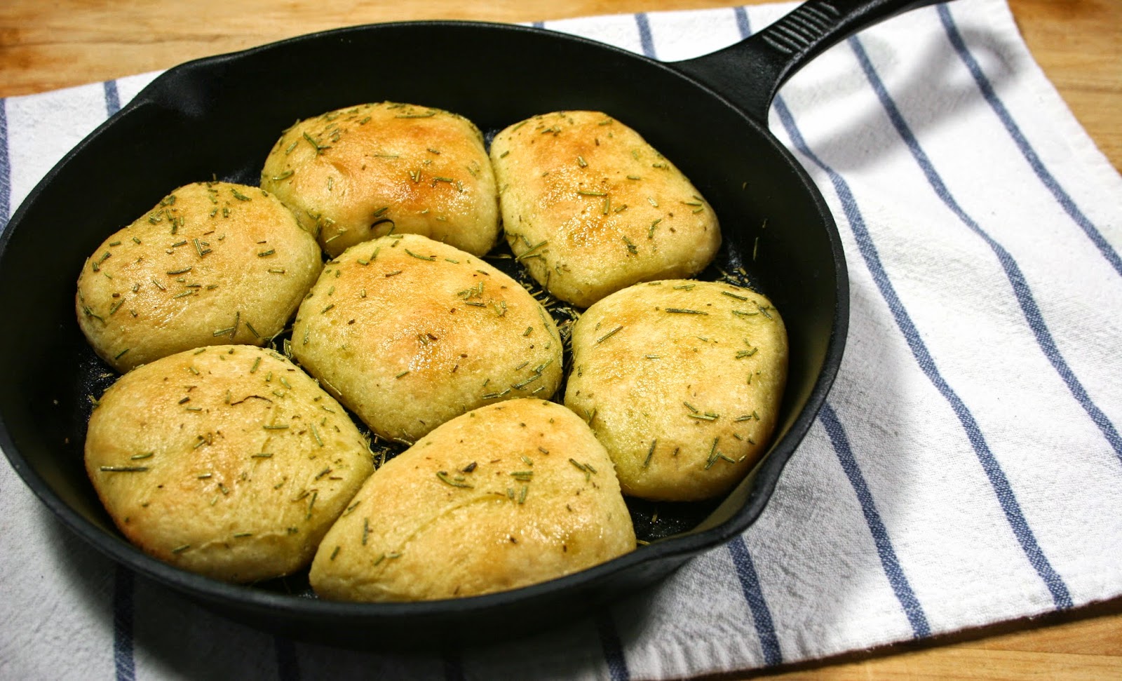 Just A Darling Life Olive Oil Rosemary Dinner Rolls