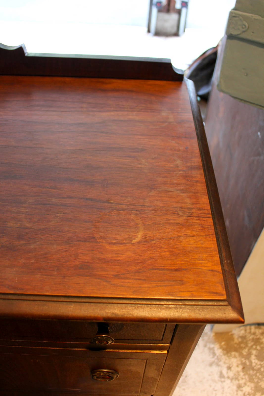 My Passion For Decor Another Battered Craigslist Dresser Turned