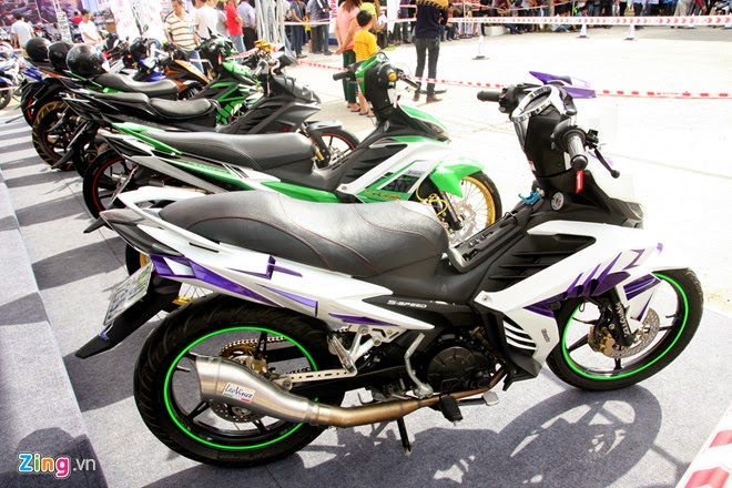 Top 9 xe Yamaha Exciter đẹp nhất ở Miền Bắc hội ngộ