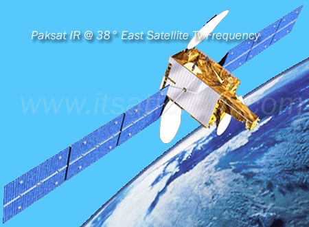 Paksat IR @ 38° East Satellite Tv Frequency Uptates