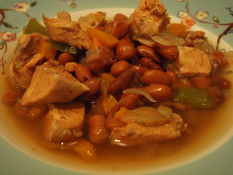 Cook The Hell Out of It! Crock Pot Chicken and Pinto Bean Chili