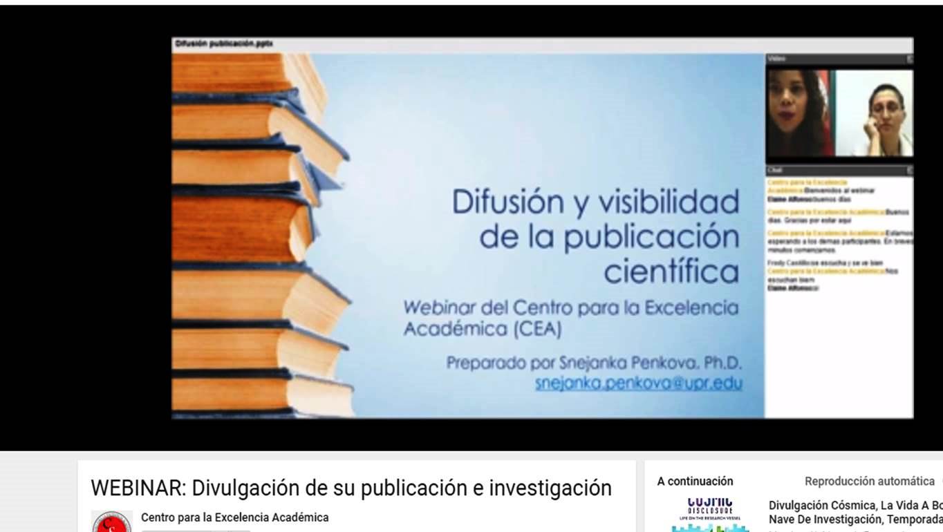 Divulgación de la Investigación