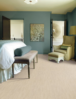 light colored carpet in a bedroom setting