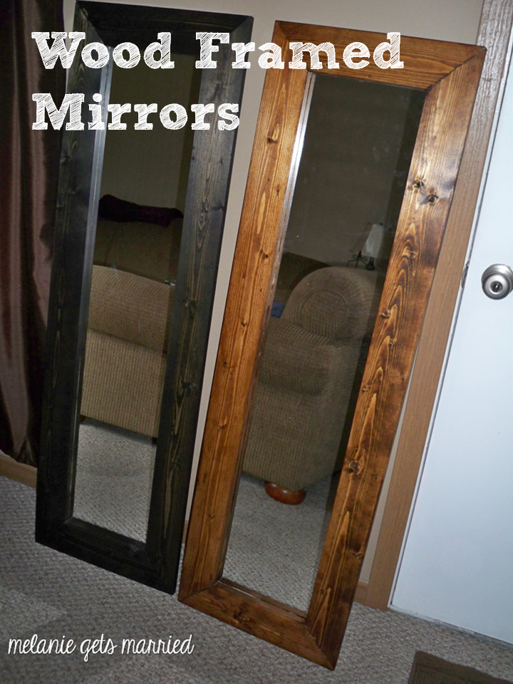 Making It In The Mitten Tutorial Wood Framed Mirror