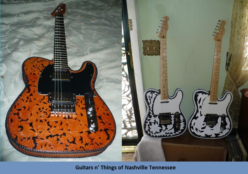 THE UNIQUE GUITAR BLOG Guitars With Leather Covering