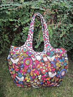 Adorable Amy Butler Teardrop Bag By Iminstitches2 On Etsy 44 95 Trending Outfits Fashion Amy Butler