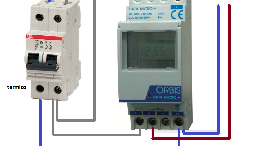 Orbis Data Micro Reloj Semanal Orbis Timer Switch Interruptor