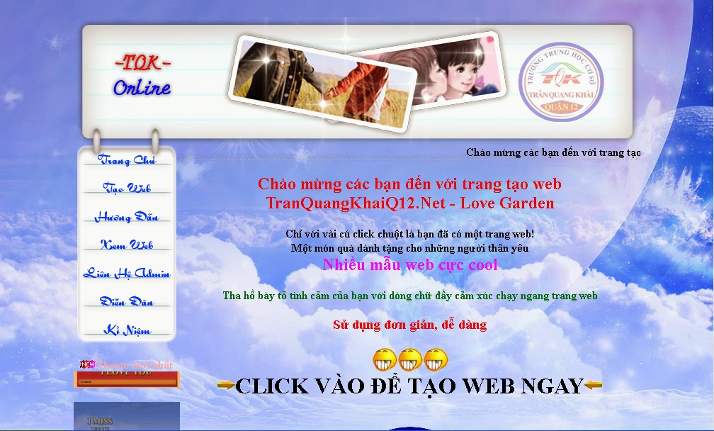 Share Code tạo web tặng bạn v1.1!