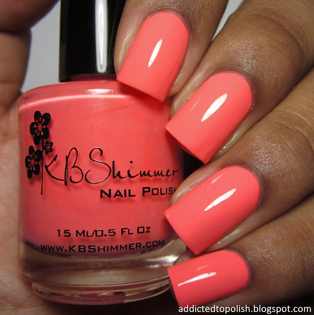 kbshimmer bahama drama bleached neon