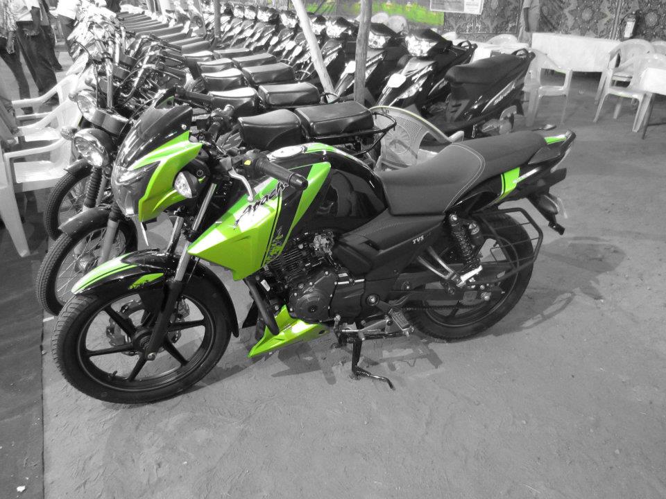 The New TVS Apache 2012 TVS APACHE 2012 (The Beast Unleashed)