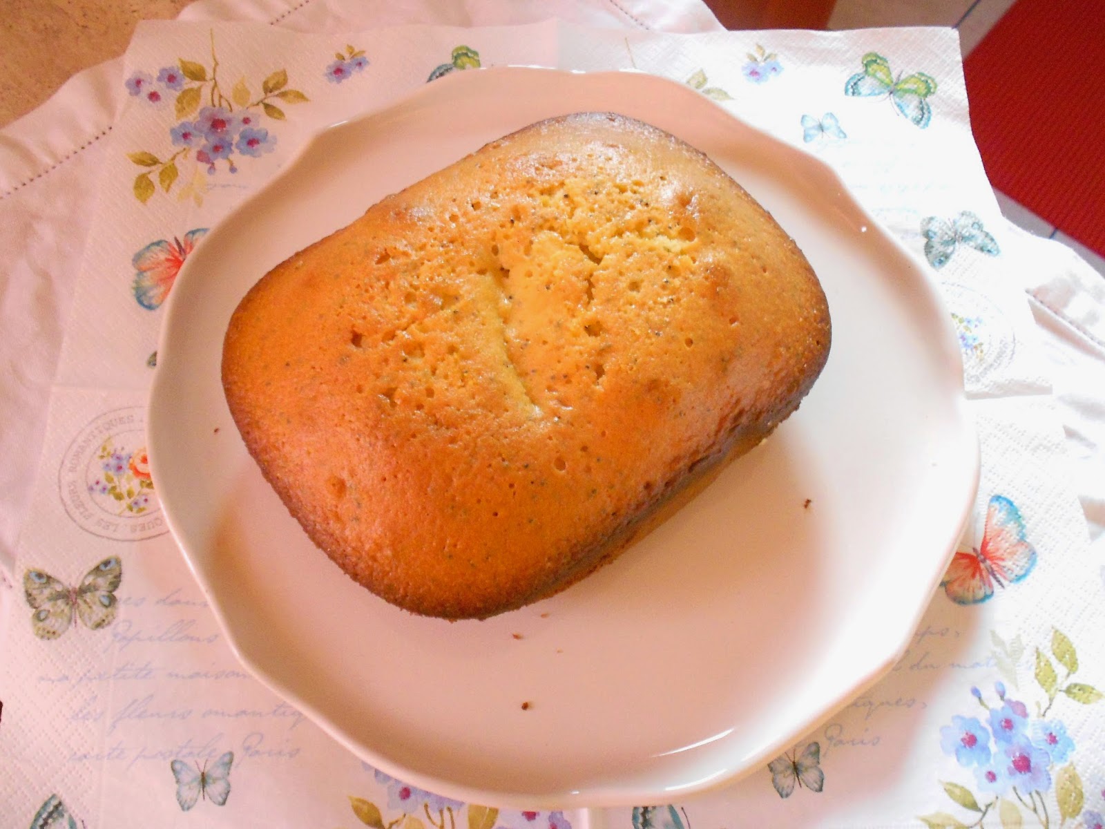 Plumcake Al Limone E Semi Di Papavero