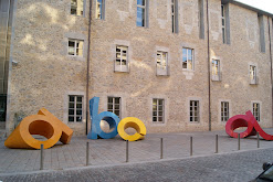 Escultura de Letras Centro Girona