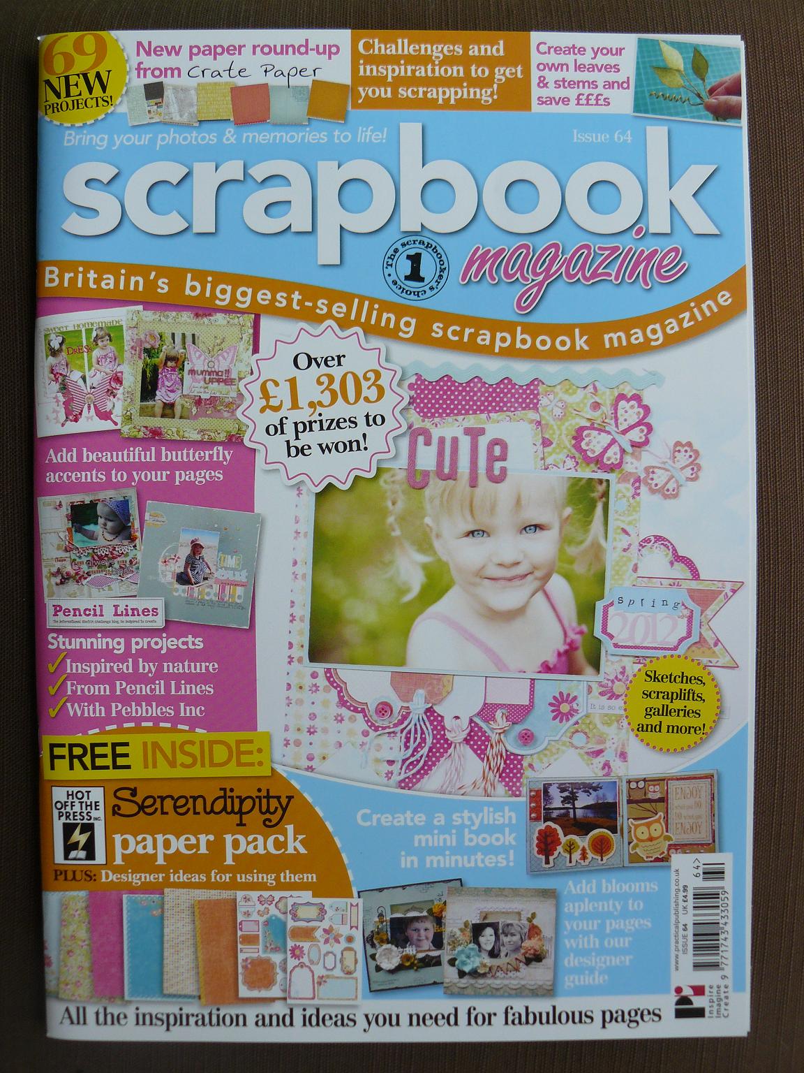 life, love and scrap Publications Scrapbook Magazine Issue 64