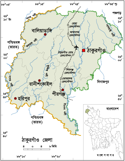 atlas of thakurgaon district