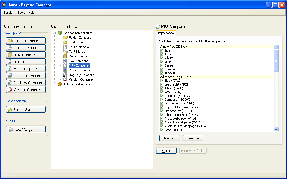 Beyond Compare Portable Version Tech Collections