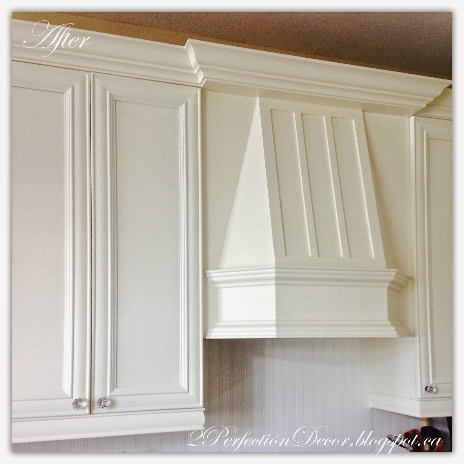 2Perfection Decor Decorative Hood Fan Transformation