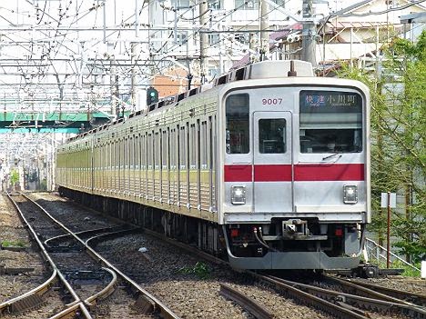 東武東上線　快速　小川町行き1　9000系